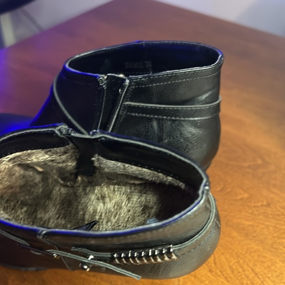 Black Ankle Boots - Picture 4 of 10